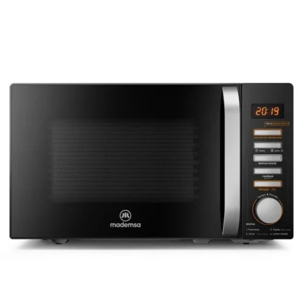 Microondas Mademsa 20 Litros Digital Descongelamiento Inteligente MM20FBH Negro